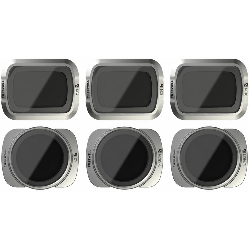 Freewell Budget Kit E Series 6PK Camera Lens Filters Compatible With DJI Osmo Pocket