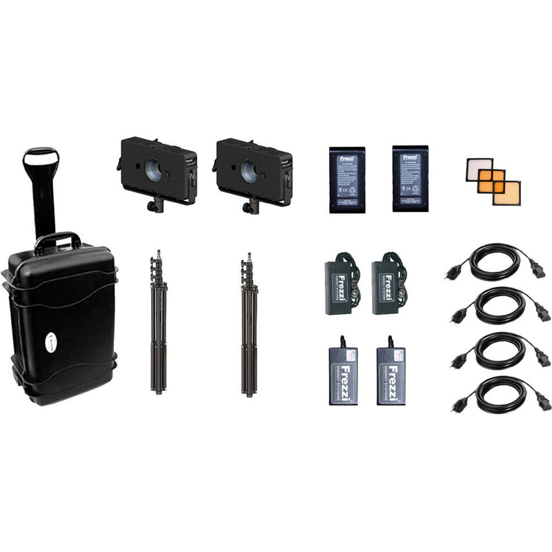 Frezzi SkyLight 2-Head V-Mount Kit