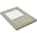 FSR FL-200 U-Access Cover with Lift-Off Door (1/4" Clay Beveled Flange)