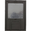 FSR FL-200 U-Access Cover with Lift-Off Door (1/4" Gray Beveled Flange)