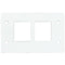 FSR IPS-B041D Two Keystone Opening Insert (White)