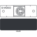FSR IPS-V311S S-Video to S-Video Insert Module (Labeled, Black)