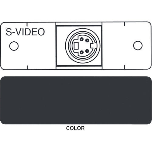 FSR IPS-V311S S-Video to S-Video Insert Module (Labeled, Black)