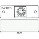 FSR IPS-V311S S-Video to S-Video Insert Module (Labeled, White)