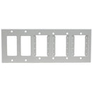 FSR IPS-WP2H-WHT 6 Gang Wall Plate (White)