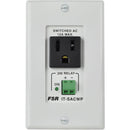 FSR Switched AC Power Outlet Wallplate with 24 VDC (24V)