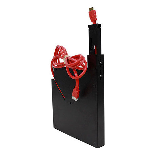 FSR LP-TBRT Low-Profile HDMI Cable Retractor (Red)