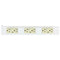 FSR Internal AC Bracket with 3 Decora SpikeShield 15A Receptacles for PWB-323 Wall Box