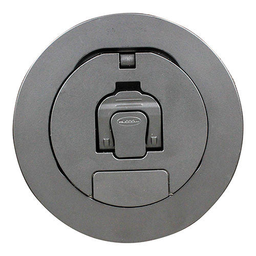FSR Cover for SF4 4" Fire-Rated Poke-Thru (Black Powder Coat)