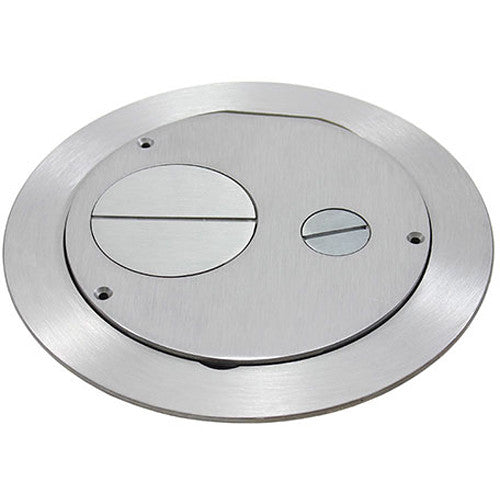 FSR Furniture Feed Cover for 6" SmartFit Poke-Thru Floor Box (Aluminum)