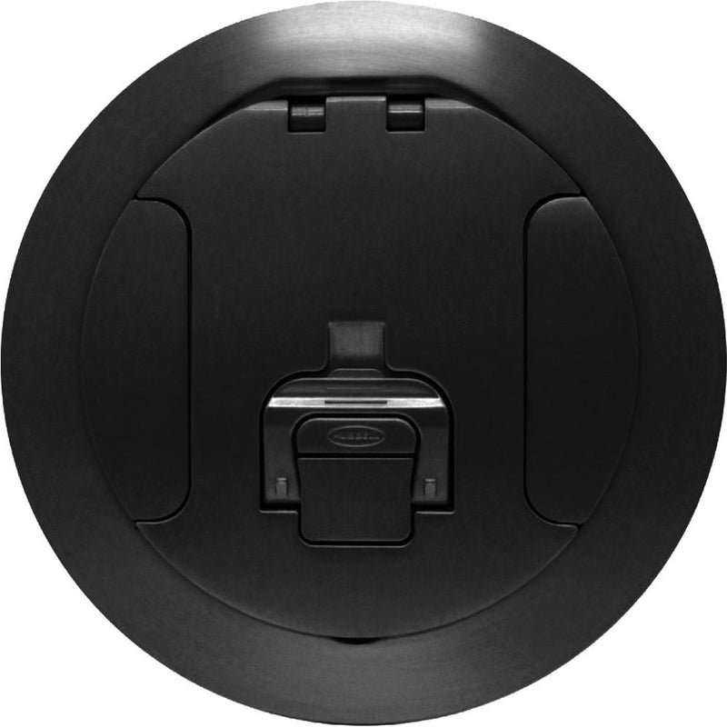 FSR SF8-CVR-BLK 8" Cover for Smartfit Poke-Thru Floor Boxes (Black)