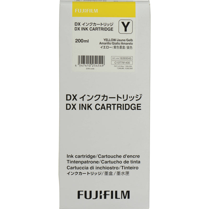 Fujifilm Yellow VIVIDIA Ink Cartridge for DX100 Printer