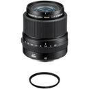 FUJIFILM GF 45mm f/2.8 R WR Lens with UV Filter Kit