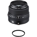 FUJIFILM GF 63mm f/2.8 R WR Lens with UV Filter Kit