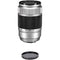 FUJIFILM XC 50-230mm f/4.5-6.7 OIS II Lens with Circular Polarizer Filter Kit (Silver)