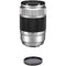 FUJIFILM XC 50-230mm f/4.5-6.7 OIS II Lens with Circular Polarizer Filter Kit (Silver)