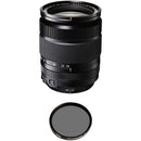 FUJIFILM XF 18-135mm f/3.5-5.6 R LM OIS WR Lens with Circular Polarizer Filter Kit