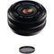 FUJIFILM XF 18mm f/2 R Lens with Circular Polarizer Filter Kit