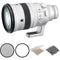 FUJIFILM XF 200mm f/2 R LM OIS WR Lens with XF 1.4x TC F2 WR Teleconverter and UV Filter Kit