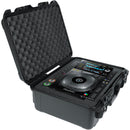 Gator Cases Waterproof Injection Molded Case with Custom Foam Insert for Pioneer CDJ-2000NXS2 (Black)