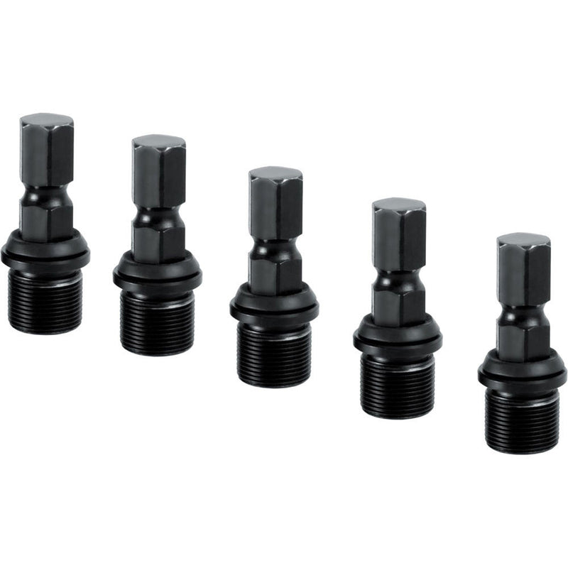 Gator Cases Mic Adapter Inserts for Frameworks Quick-Release Microphone Attachment (Pack of 5, Black)
