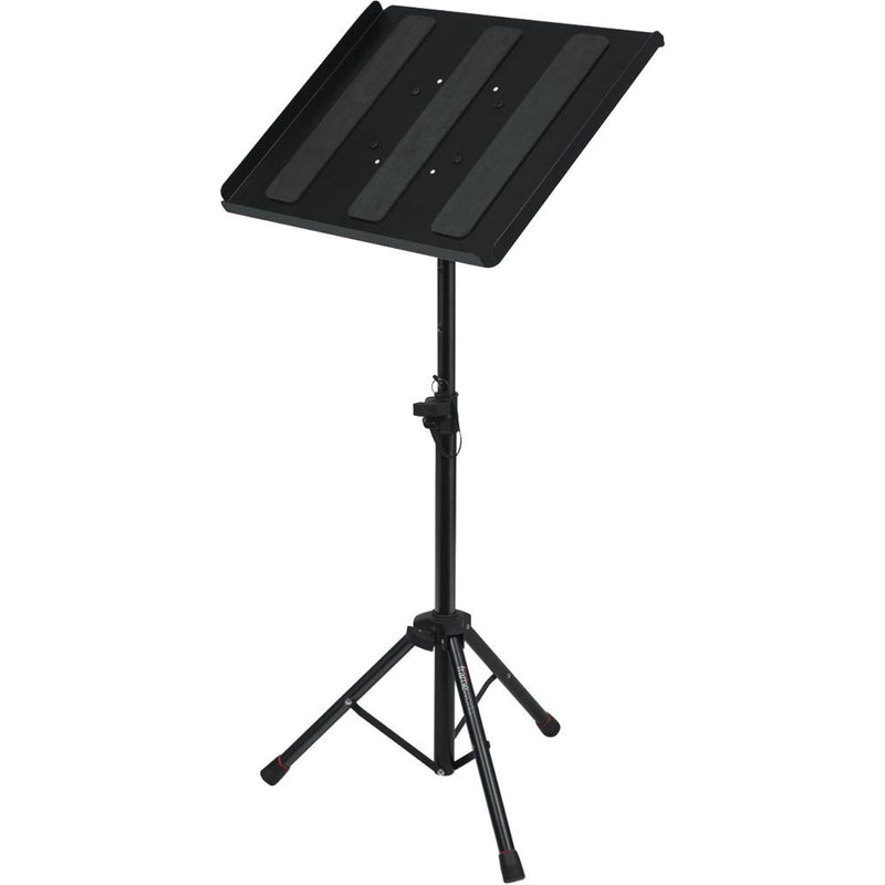 Gator Cases Frameworks Compact Adjustable Media Tray with Tripod Stand