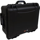 Gator Cases Waterproof Injection-Molded Equipment Case with Diced Foam and Wheels (Black)
