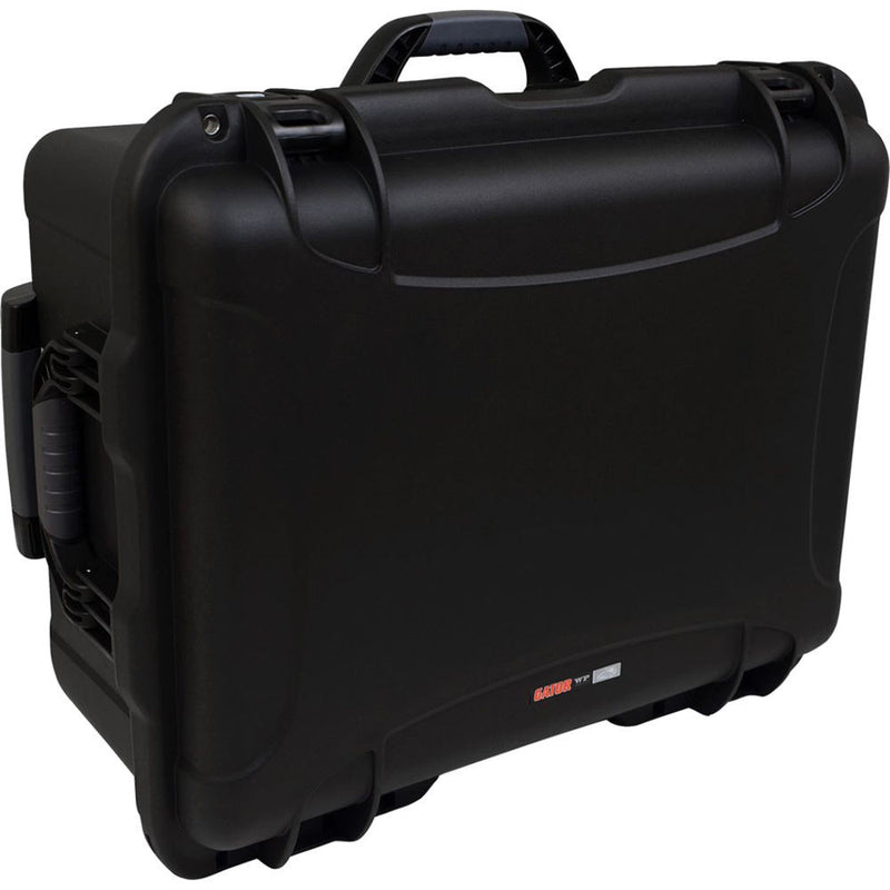 Gator Cases Waterproof Injection-Molded Equipment Case with Diced Foam and Wheels (Black)
