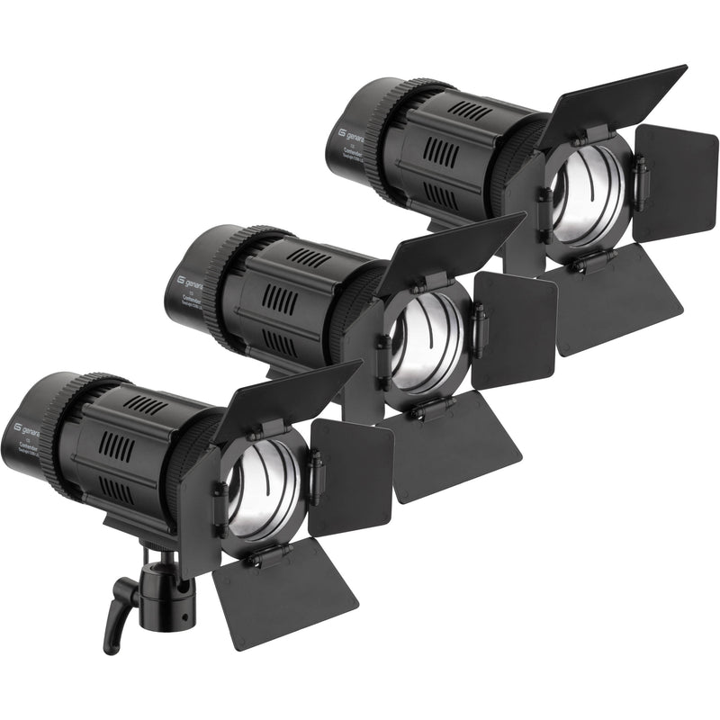 Genaray Contender LED Spot Focusing 3-Light Kit (Daylight)