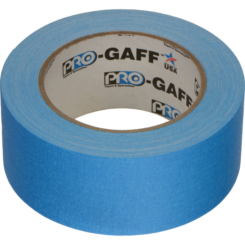 ProTapes Pro Gaff Cloth Tape (2" x 25 Yards, Fluorescent Blue)