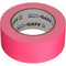 ProTapes Pro Gaff Cloth Tape (2" x 25 Yards, Fluorescent Pink)