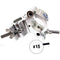 Global Truss PRO HEAVY DTY DUAL SWVL CLMP-SLV/15 PK