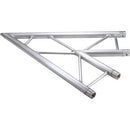 Global Truss Horizontal 2-Way Corner Junction for F32 I-Beam Truss System (45&deg, 3.28')