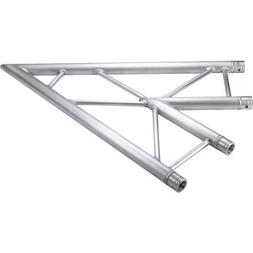 Global Truss Horizontal 2-Way Corner Junction for F32 I-Beam Truss System (45&deg, 3.28')