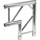 Global Truss Horizontal 2-Way Corner Junction for F32 I-Beam Truss System (90&deg, 1.64')