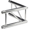 Global Truss Vertical 2-Way Corner Junction for F32 I-Beam Truss System (90&deg, 1.64')