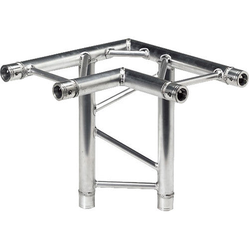 Global Truss Horizontal 3-Way Corner Junction for F32 I-Beam Truss System (90&deg, 1.64')