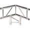 Global Truss Vertical 3-Way Corner Junction for F32 I-Beam Truss System (90&deg, 1.64')