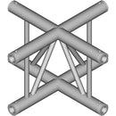 Global Truss 4-Way Vertical Cross-Junction for F32 I-Beam Truss System (1.64')
