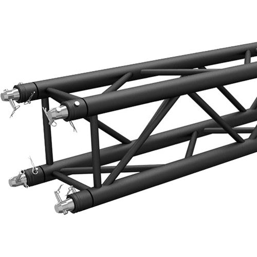 Global Truss 4.10' Straight Square Segment for F34 Square Truss (Matte Black)