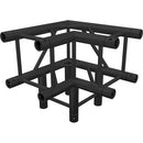 Global Truss 3-Way 90 Degree Corner Black Powder Coat