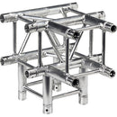 Global Truss 1.64' 4-Way T-Junction for F34 Square Truss
