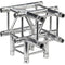 Global Truss 1.64' 4-Way T-Junction for F34 Square Truss