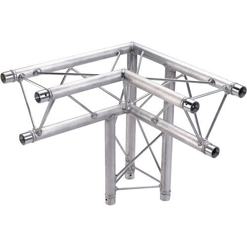 Global Truss 3-Way 90&deg Apex Down - Right Corner for F23 Triangular Truss System (1.64')