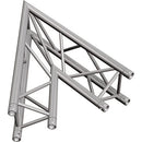 Global Truss Two-Way 45&deg Apex In Corner for F33 Triangular Truss System (3.28')