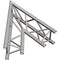 Global Truss Two-Way 45&deg Apex In Corner for F33 Triangular Truss System (3.28')