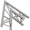 Global Truss Two-Way 45&deg Apex Out Corner for F33 Triangular Truss System (3.28')