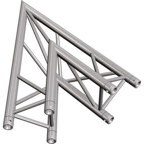 Global Truss Two-Way 45&deg Apex Out Corner for F33 Triangular Truss System (3.28')