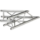 Global Truss Two-Way 45&deg Apex Up/Down Corner for F33 Triangular Truss System (3.28')