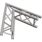 Global Truss Two-Way 60&deg Apex Out Corner for F33 Triangular Truss System (3.28')